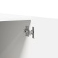 vidaXL Ντουλάπα Λευκή 80 x 52 x 180 εκ. από Μοριοσανίδα