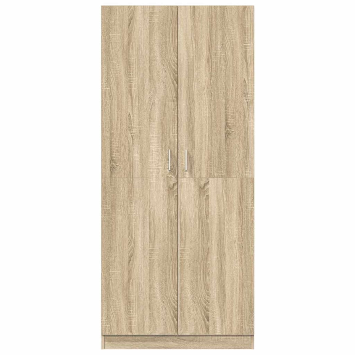 vidaXL Ντουλάπα Χρώμα Sonoma-Δρυς 80 x 52 x 180 εκ. από Μοριοσανίδα