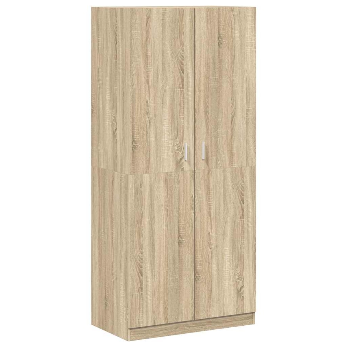 vidaXL Ντουλάπα Χρώμα Sonoma Δρυς 90 x 52 x 200 εκ. από Μοριοσανίδα