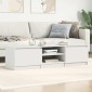 vidaXL Έπιπλο Τηλεόρασης Λευκό 140 x 40 x 35,5 εκ. από Μοριοσανίδα