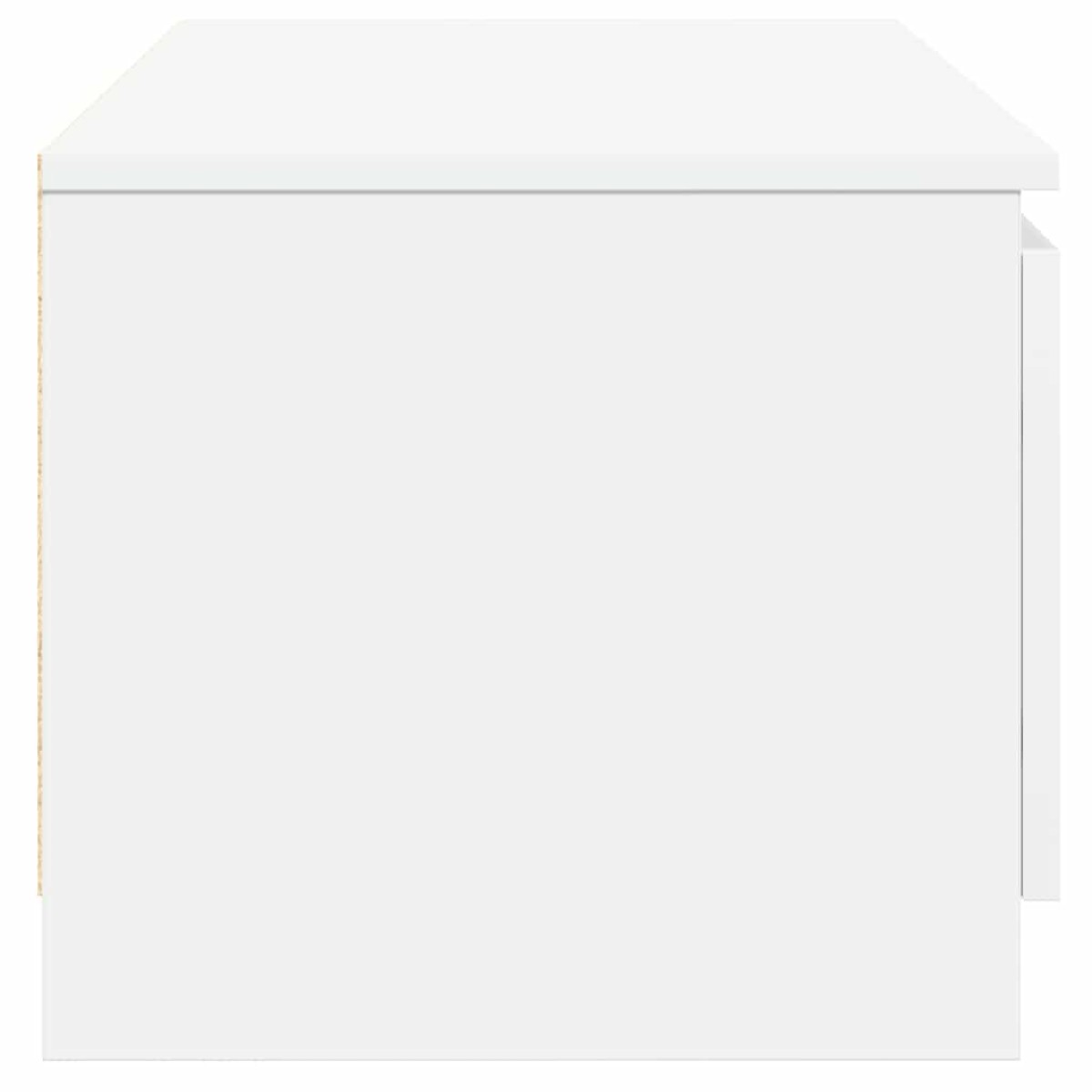 vidaXL Έπιπλο Τηλεόρασης Λευκό 140 x 40 x 35,5 εκ. από Μοριοσανίδα