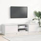 vidaXL Έπιπλο Τηλεόρασης Λευκό 140 x 40 x 35,5 εκ. από Μοριοσανίδα