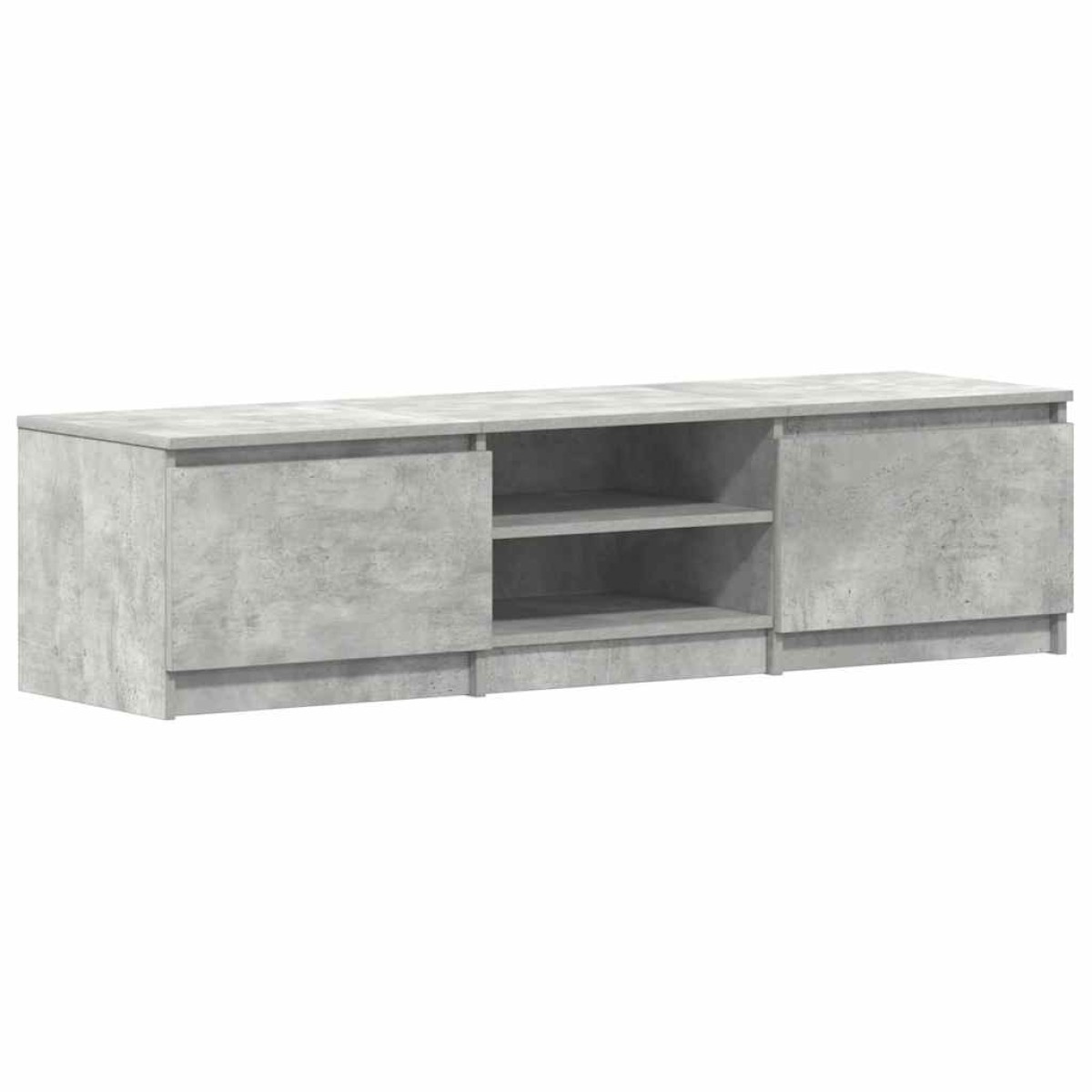 vidaXL Έπιπλο Τηλεόρασης Γκρι Σκυροδέματος 140x40x35,5 εκ. Μοριοσανίδα