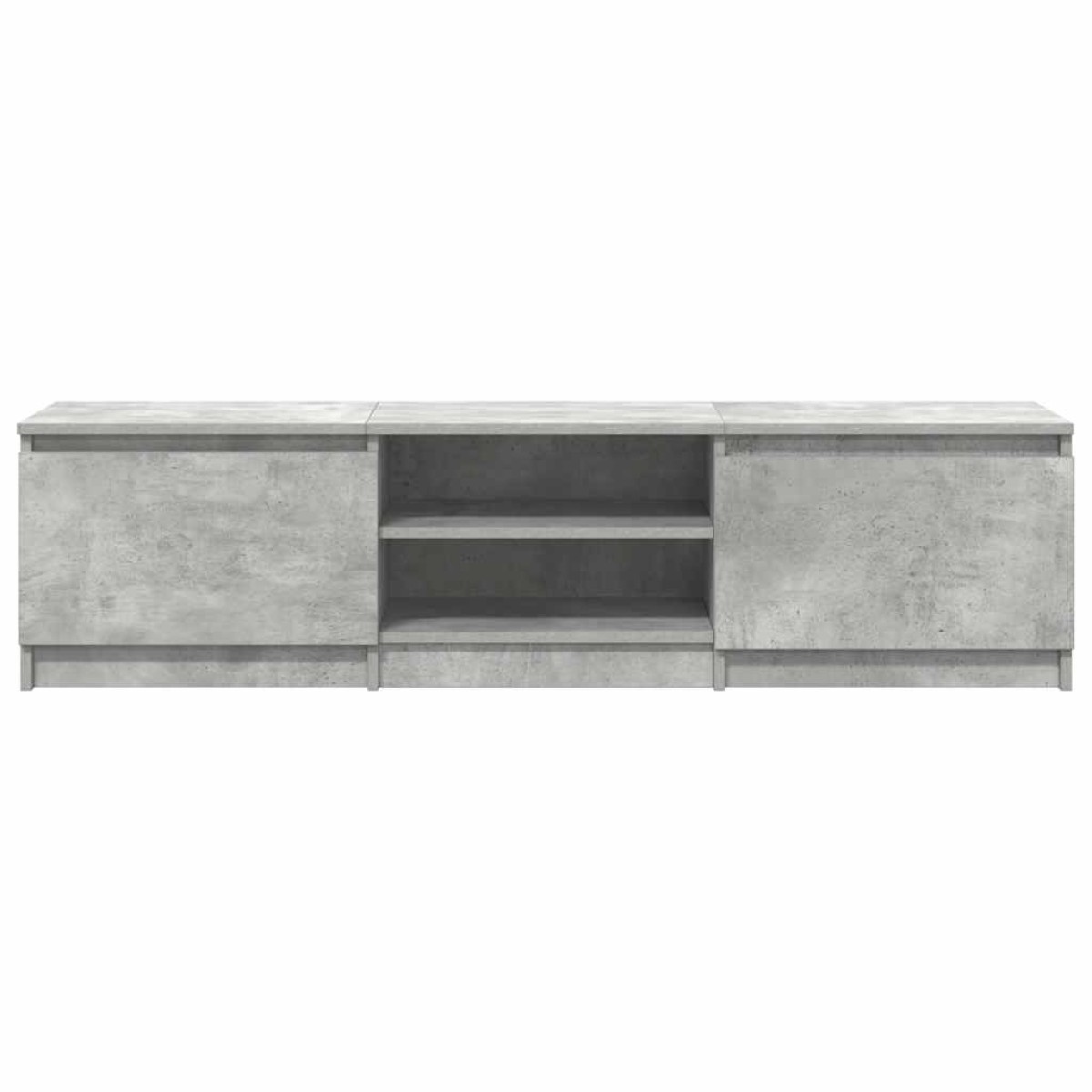 vidaXL Έπιπλο Τηλεόρασης Γκρι Σκυροδέματος 140x40x35,5 εκ. Μοριοσανίδα