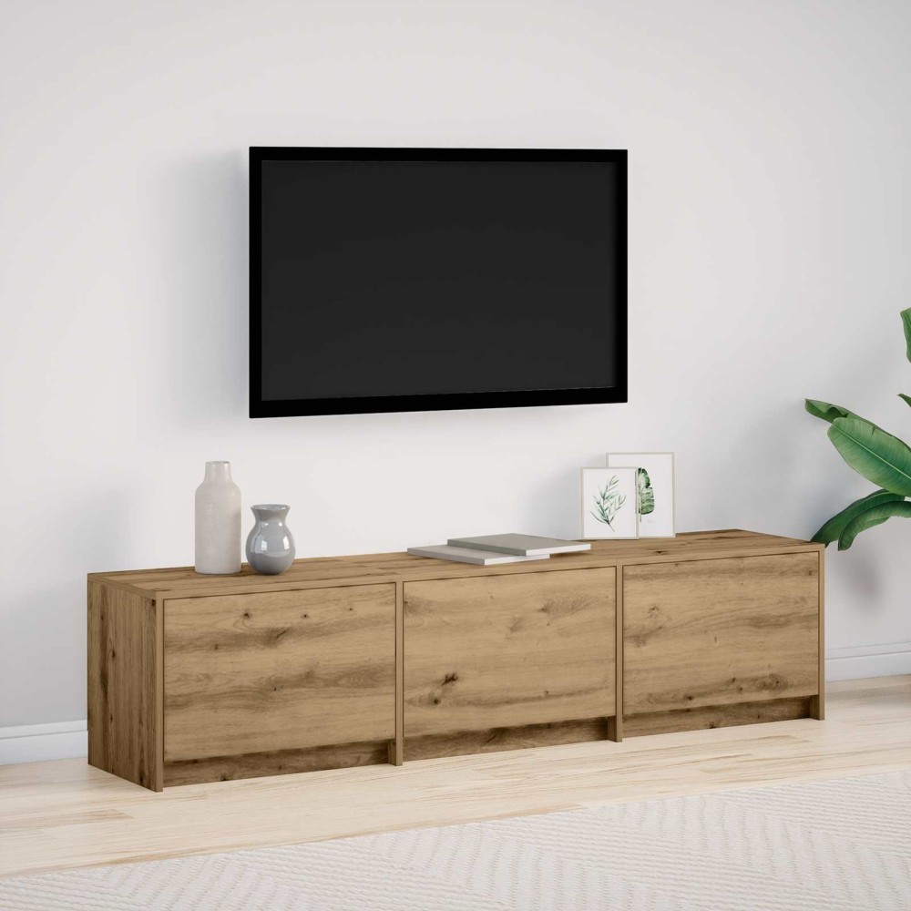 vidaXL Ντουλάπι TV Artisan Oak Επεξεργασμένο Ξύλο