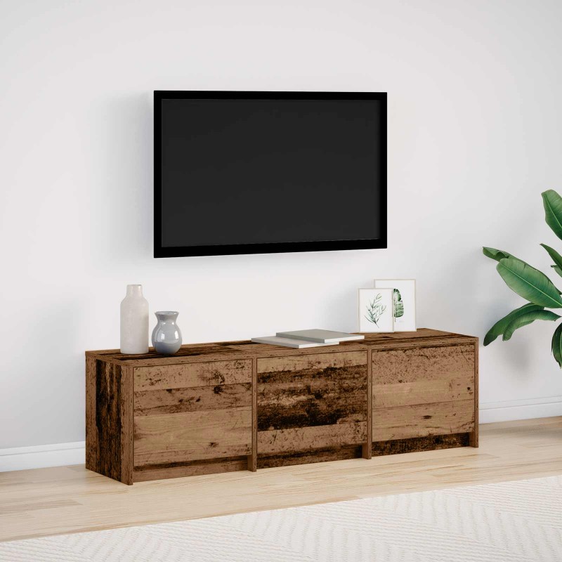 vidaXL Ντουλάπι TV Παλιό ξύλο Επεξεργασμένο Ξύλο