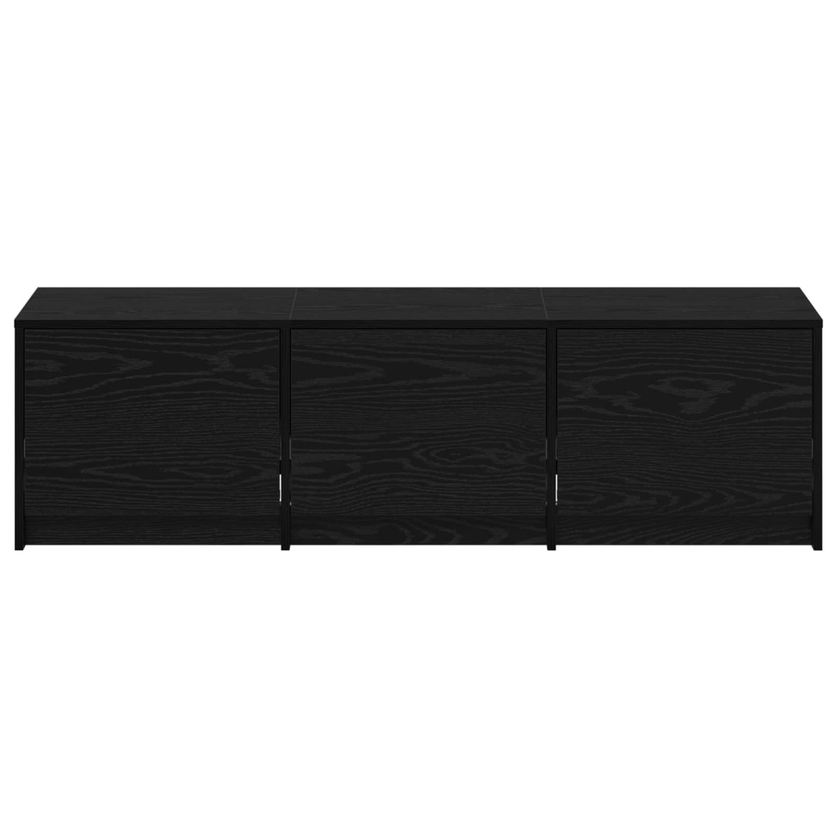 vidaXL Ντουλάπι TV Μαύρη Οξυά Επεξεργασμένο Ξύλο