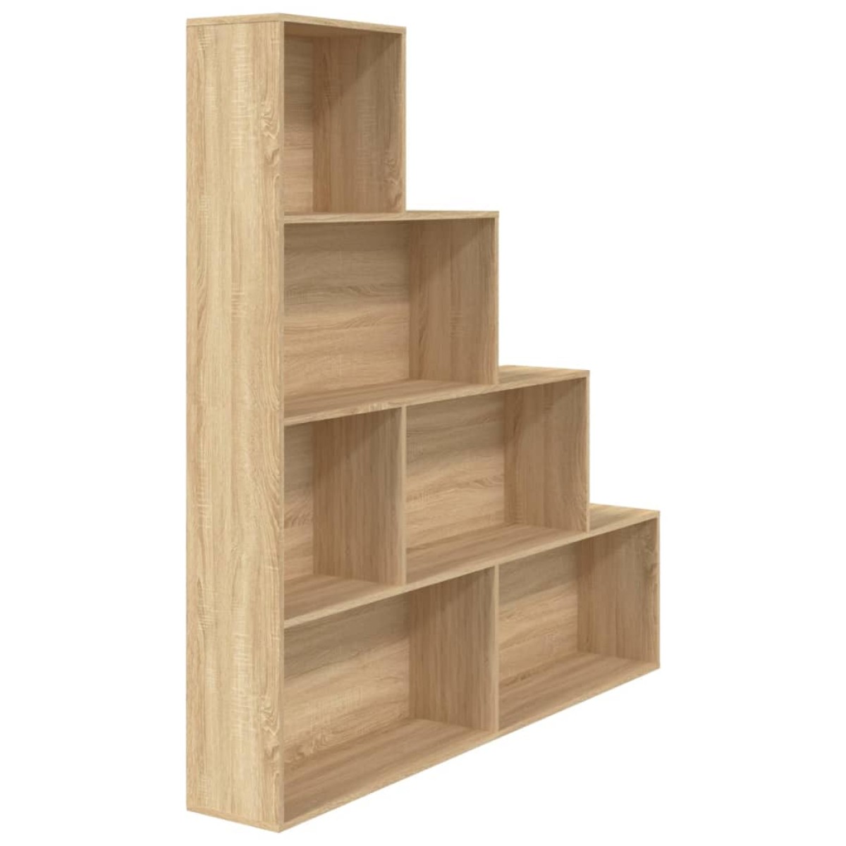 vidaXL Βιβλιοθήκη/Διαχωριστικό Sonoma Δρυς 155x24x160 εκ. Μοριοσανίδα