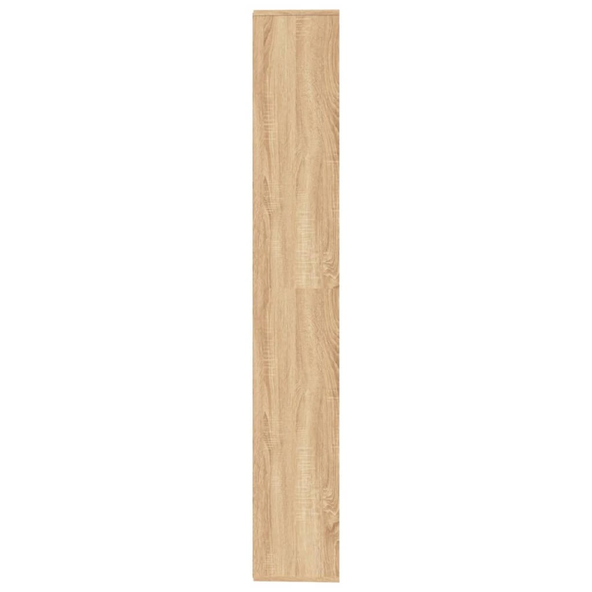 vidaXL Βιβλιοθήκη/Διαχωριστικό Sonoma Δρυς 155x24x160 εκ. Μοριοσανίδα