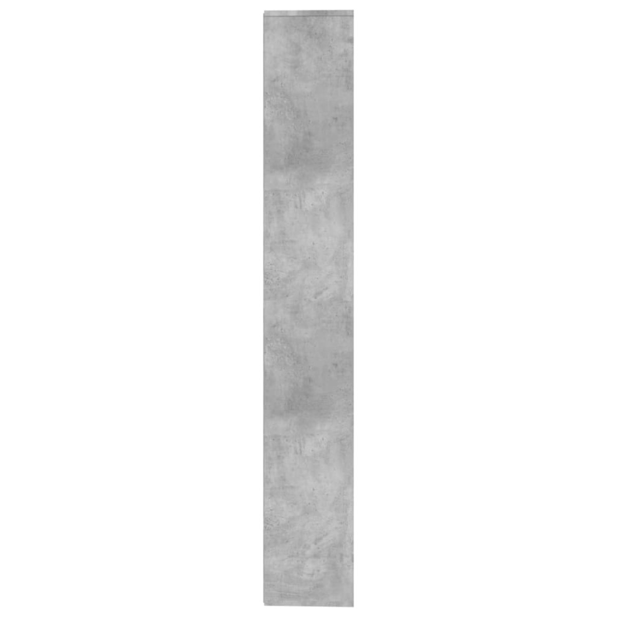 vidaXL Βιβλιοθήκη/Διαχωριστικό Γκρι Σκυροδ. 155x24x160 εκ. Μοριοσανίδα