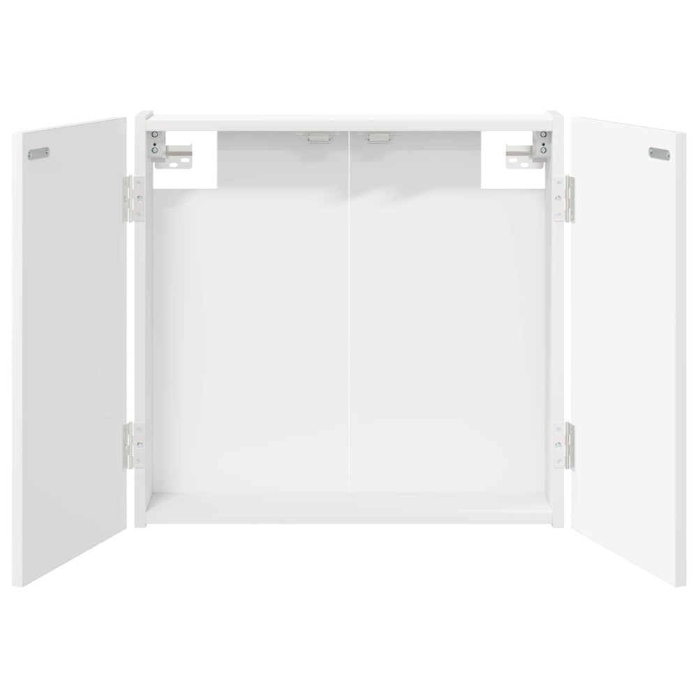 vidaXL Ντουλάπα Πινάκων Βελών Λευκό 56 x 12 x 53,5 εκ.