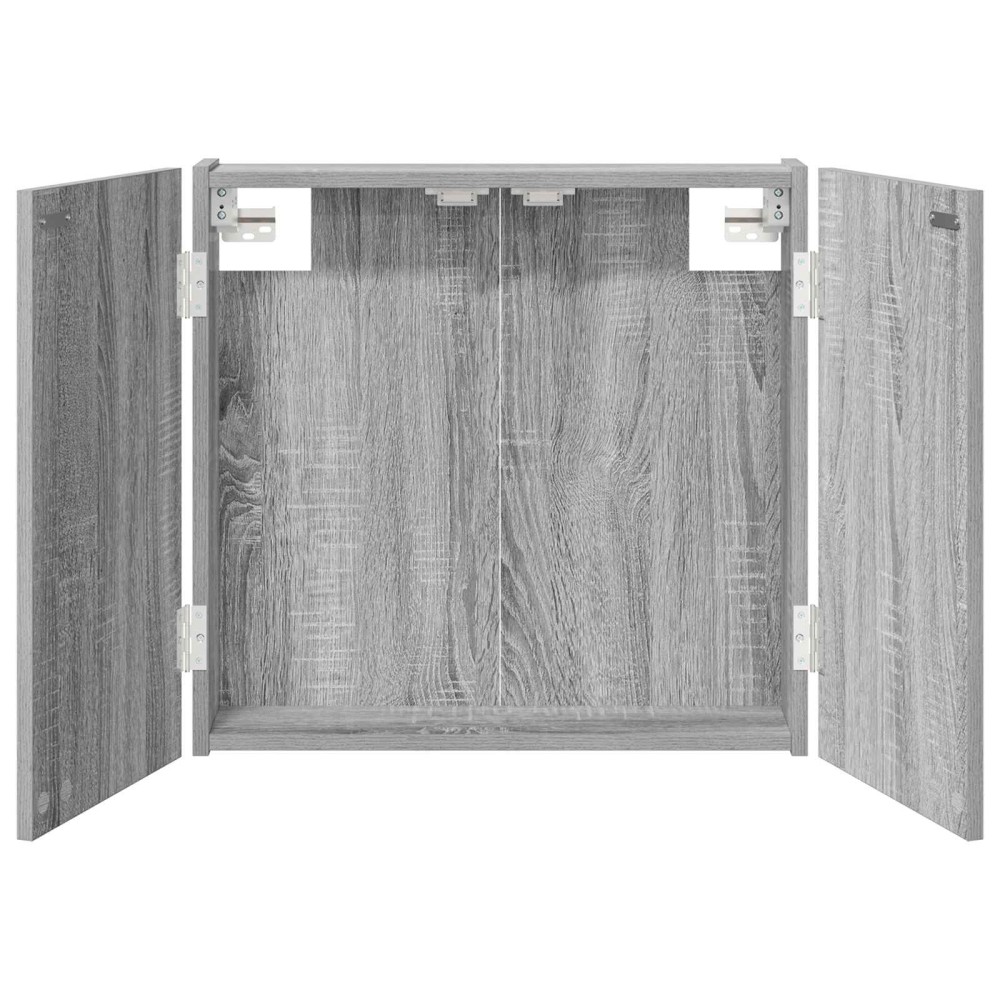 vidaXL Ντουλάπα Πινάκων Βελών Γκρι Sonoma 56 x 12 x 53,5 εκ.