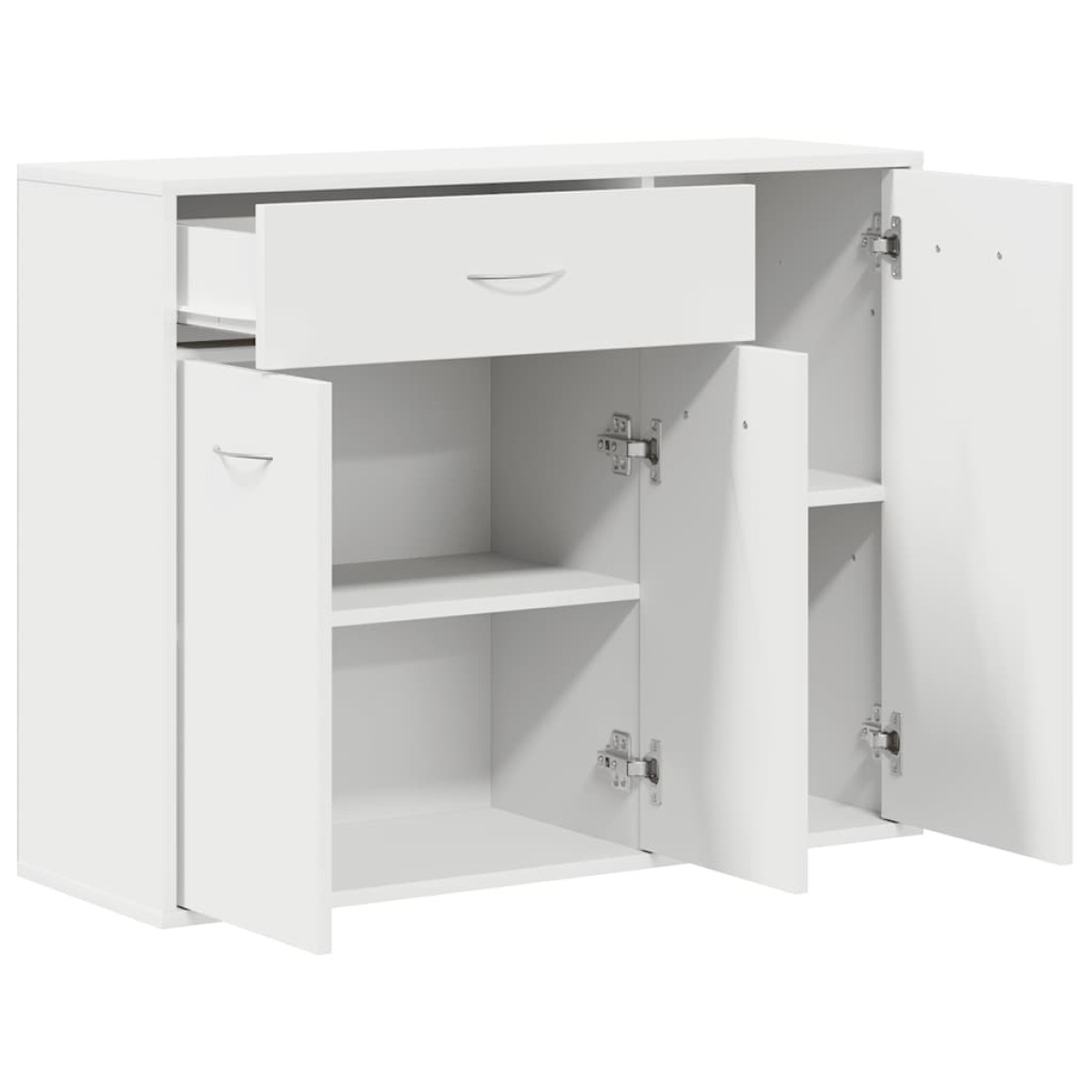 vidaXL Μπουφές Λευκός 88 x 30 x 70 εκ. από Μοριοσανίδα
