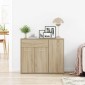 vidaXL Μπουφές Sonoma Δρυς 88 x 30 x 70 εκ. από Μοριοσανίδα