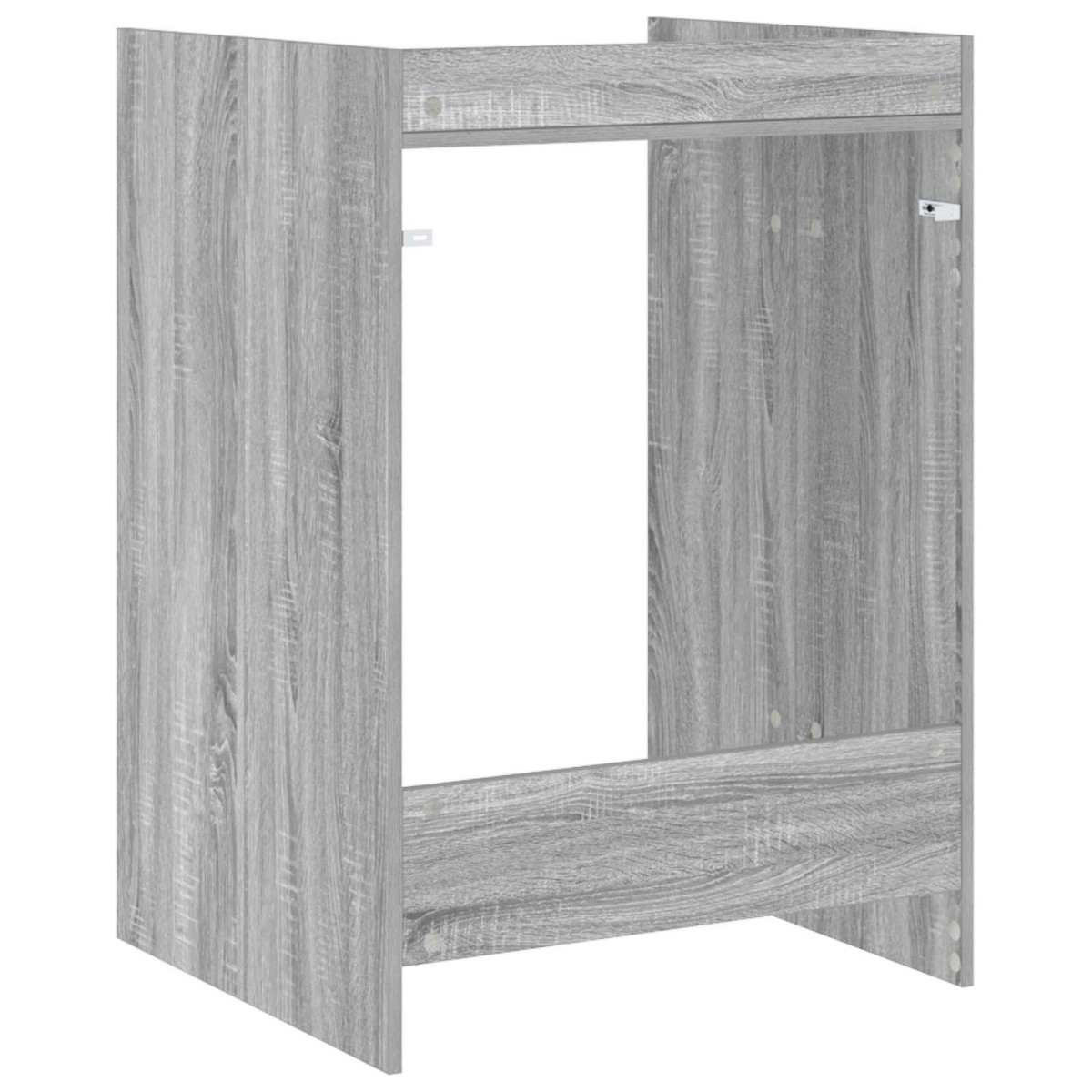 vidaXL Ντουλάπα Πλυντηρίου Γκρίζο Σονομα 67,5 x 62 x 97 εκ