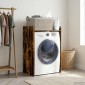 vidaXL Ντουλάπα Πλυντηρίου Καπνιστό Δρύς 67,5 x 48 x 97 εκ