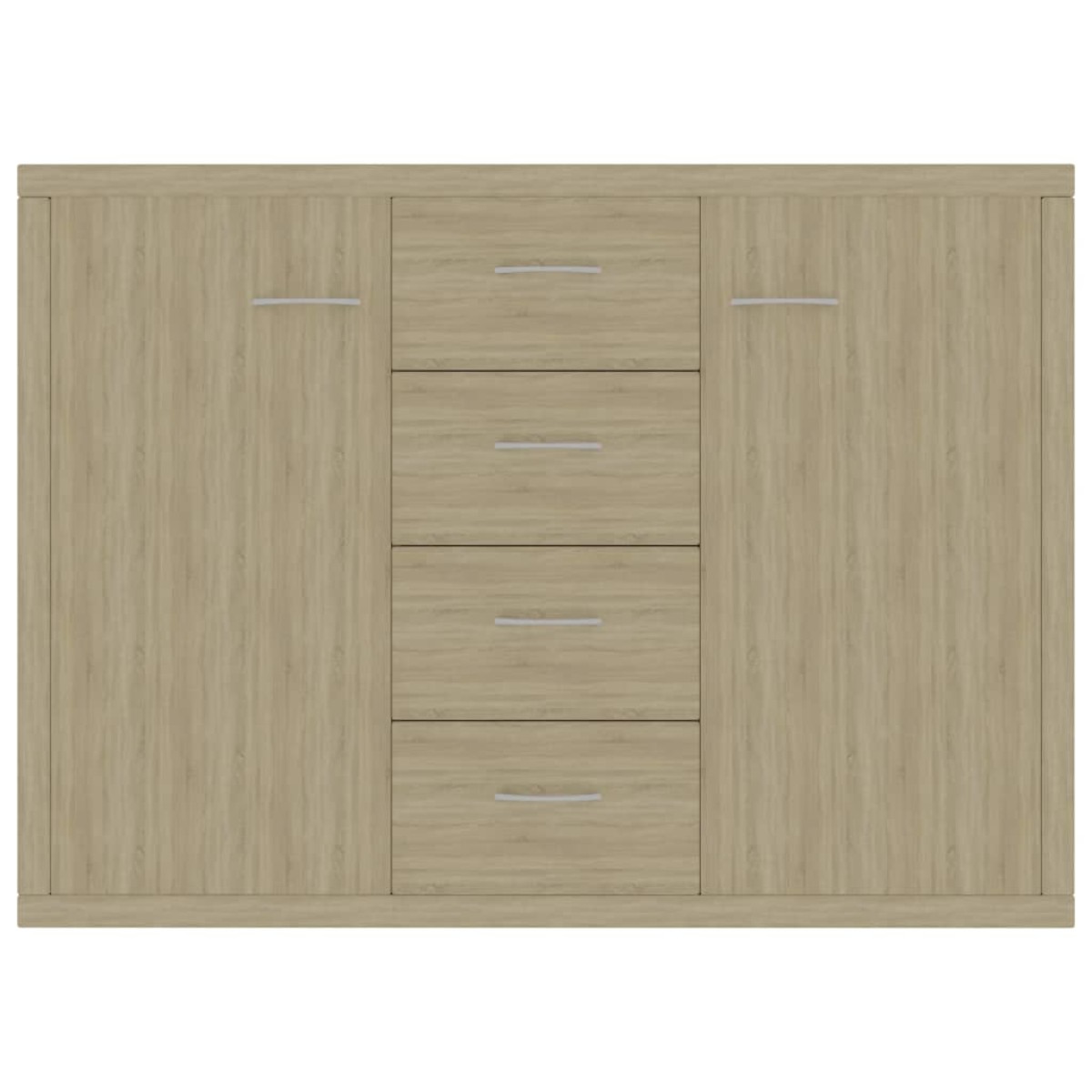 vidaXL Μπουφές Sonoma Δρυς 88 x 30 x 65 εκ. από Μοριοσανίδα
