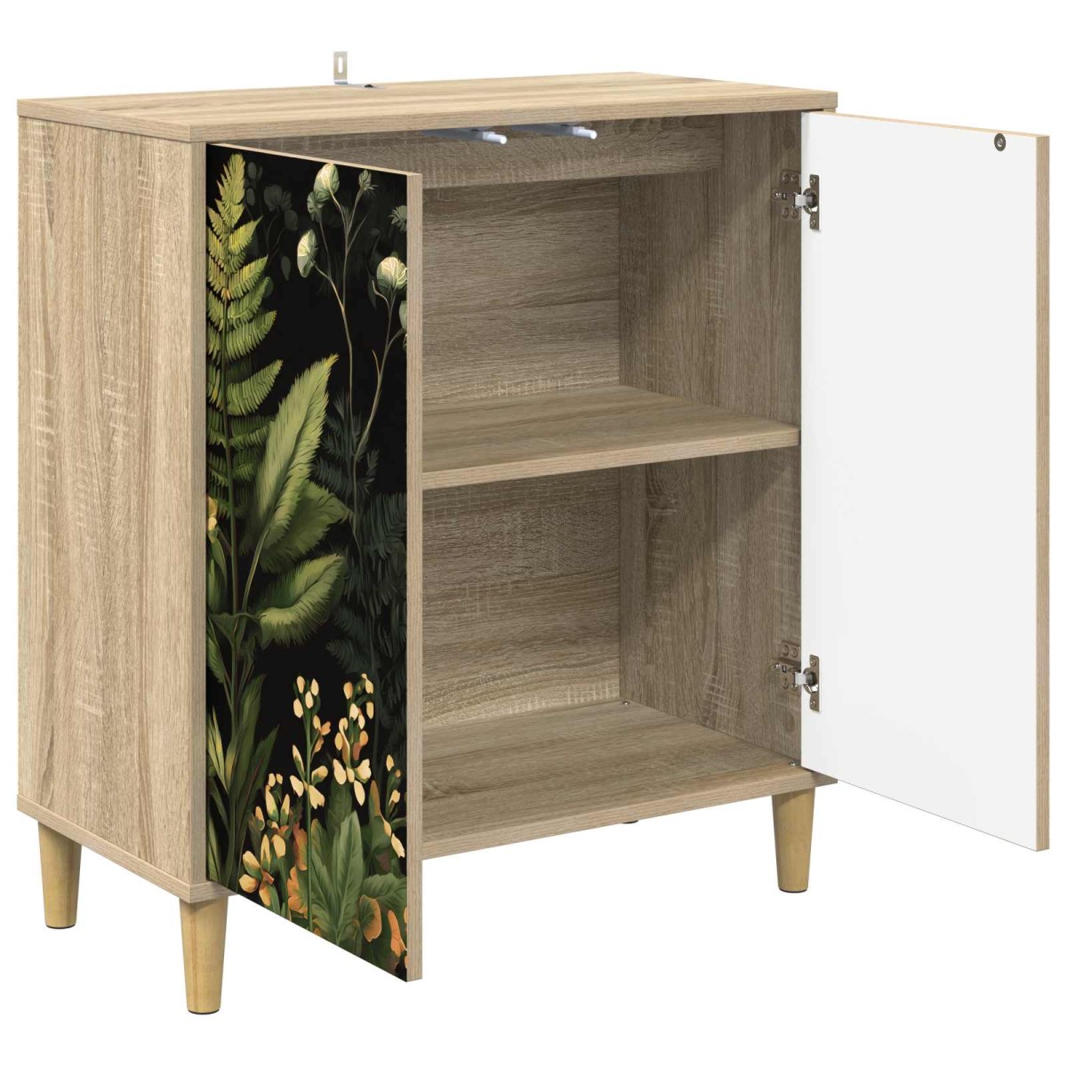 vidaXL Πλαϊνό γραφείο RHENEN Sonoma 69 x 33 x 75 εκ.