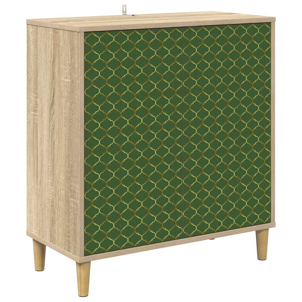vidaXL Πλαϊνό γραφείο GELEEN Sonoma 69 x 33 x 75 εκ.