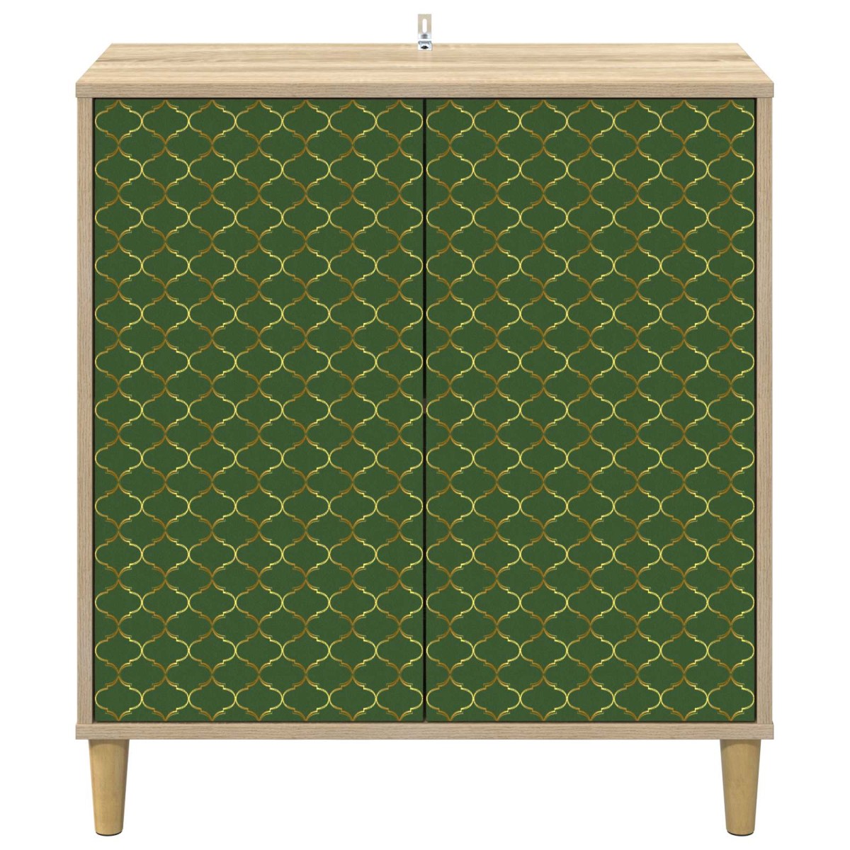 vidaXL Πλαϊνό γραφείο GELEEN Sonoma 69 x 33 x 75 εκ.