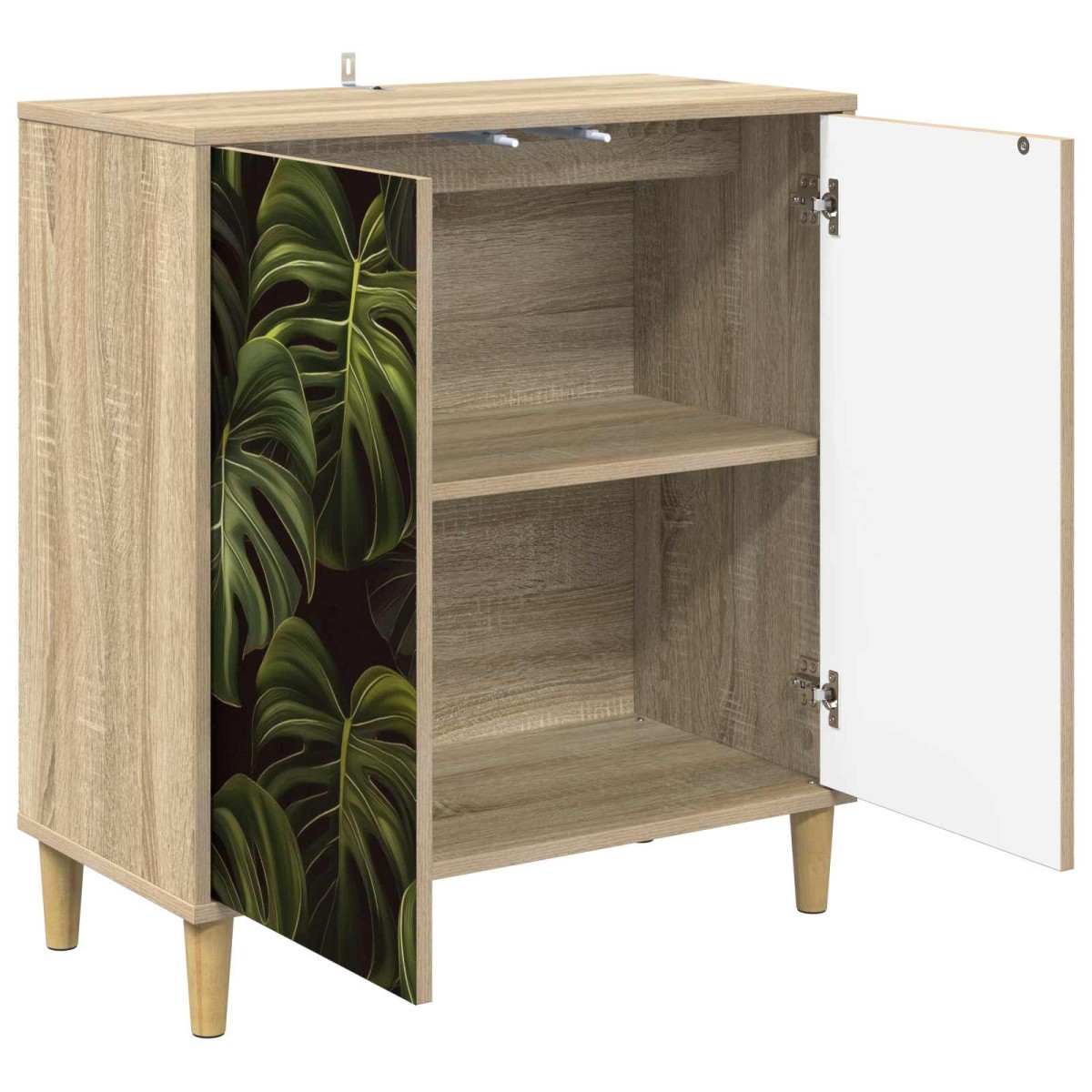 vidaXL Πλαϊνό γραφείο ELBURG Sonoma 69 x 33 x 75 εκ.