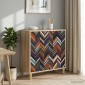 vidaXL Πλαϊνό γραφείο OMMEN Sonoma 69 x 33 x 75 εκ. Επεξεργασμένο Ξύλο