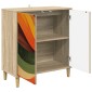 vidaXL Πλαϊνό γραφείο BONN Sonoma 69 x 33 x 75 εκ. Επεξεργασμένο Ξύλο