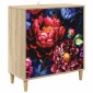 vidaXL Πλαϊνό γραφείο KIEL Sonoma 69 x 33 x 75 εκ. Επεξεργασμένο Ξύλο