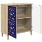 vidaXL Πλαϊνό γραφείο MAINZ Sonoma 69 x 33 x 75 εκ. Επεξεργασμένο Ξύλο