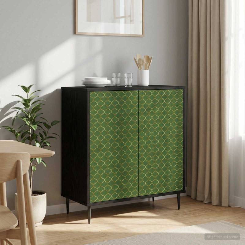 vidaXL Πλαϊνό γραφείο GELEEN Μαύρη Δρυς 69 x 33 x 76 εκ.