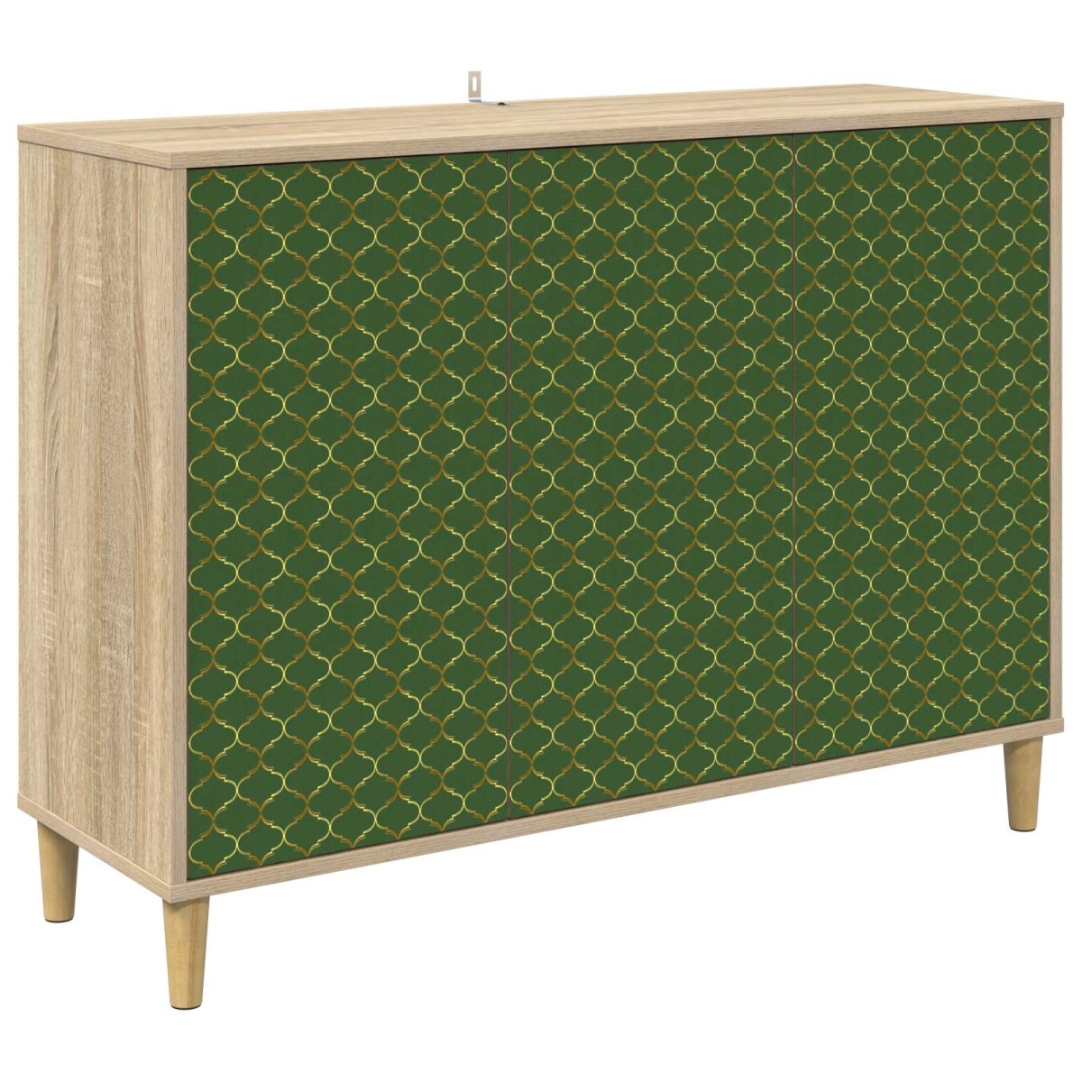 vidaXL Πλαϊνό γραφείο GELEEN Sonoma 102 x 33 x 75 εκ.