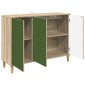 vidaXL Πλαϊνό γραφείο GELEEN Sonoma 102 x 33 x 75 εκ.