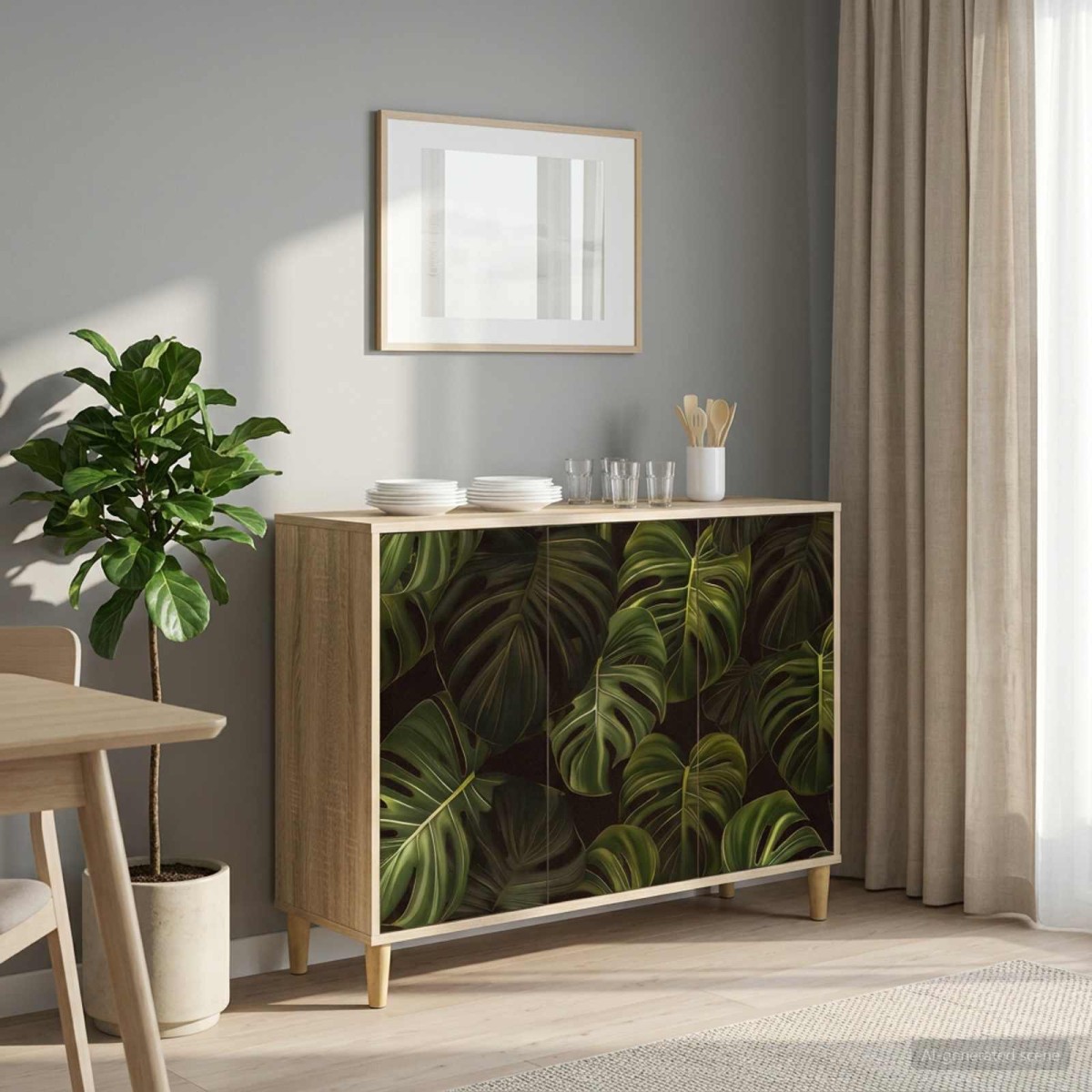 vidaXL Πλαϊνό γραφείο ELBURG Sonoma 102 x 33 x 75 εκ.