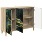 vidaXL Πλαϊνό γραφείο WIJHE Sonoma 102 x 33 x 75 εκ.