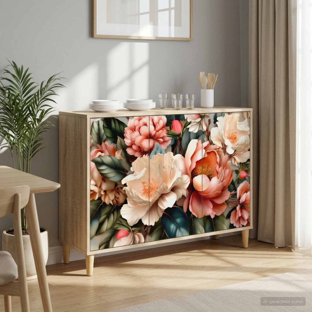 vidaXL Πλαϊνό γραφείο BORNE Sonoma 102 x 33 x 75 εκ.