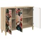 vidaXL Πλαϊνό γραφείο BORNE Sonoma 102 x 33 x 75 εκ.