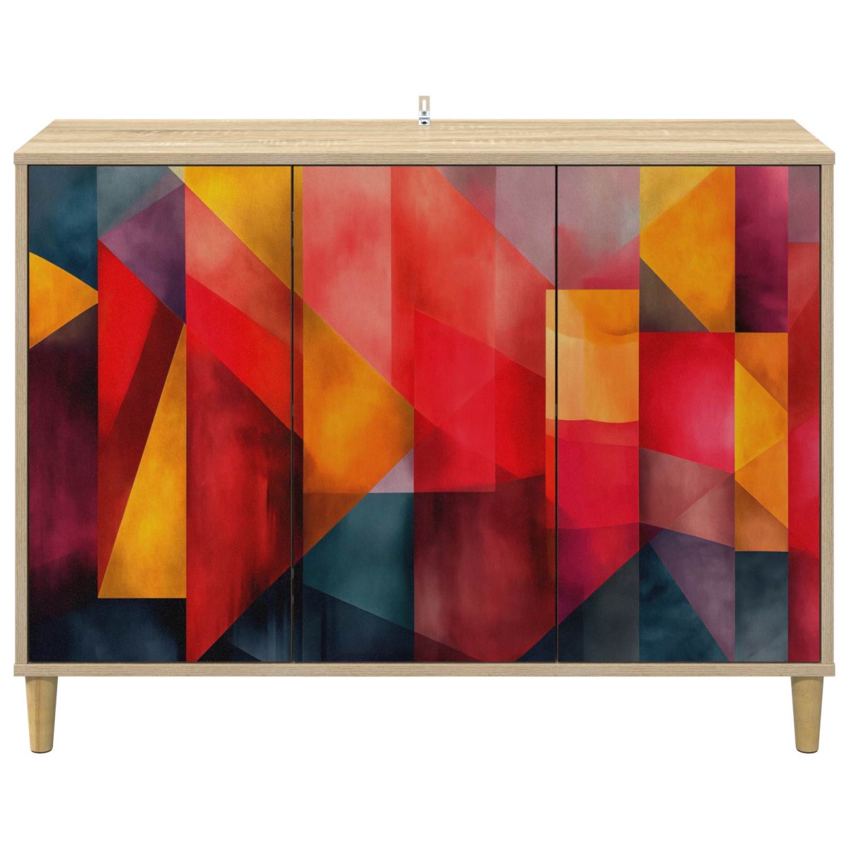 vidaXL Πλαϊνό γραφείο HEESCH Sonoma 102 x 33 x 75 εκ.