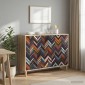 vidaXL Πλαϊνό γραφείο OMMEN Sonoma 102 x 33 x 75 εκ.