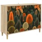 vidaXL Πλαϊνό γραφείο ZAANDAM Sonoma 102 x 33 x 75 εκ.