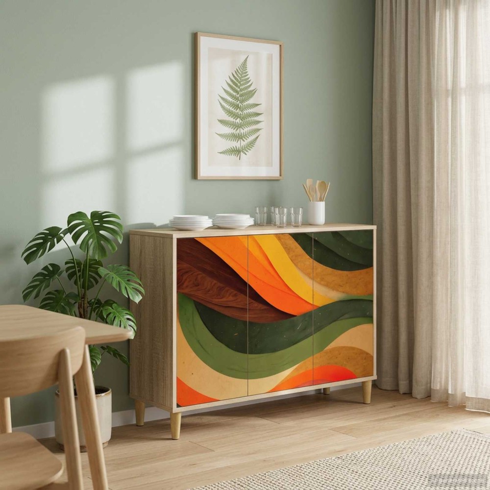 vidaXL Πλαϊνό γραφείο BONN Sonoma 102 x 33 x 75 εκ. Επεξεργασμένο Ξύλο