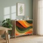 vidaXL Πλαϊνό γραφείο BONN Sonoma 102 x 33 x 75 εκ. Επεξεργασμένο Ξύλο