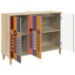 vidaXL Πλαϊνό γραφείο ESSEN Sonoma 102 x 33 x 75 εκ.