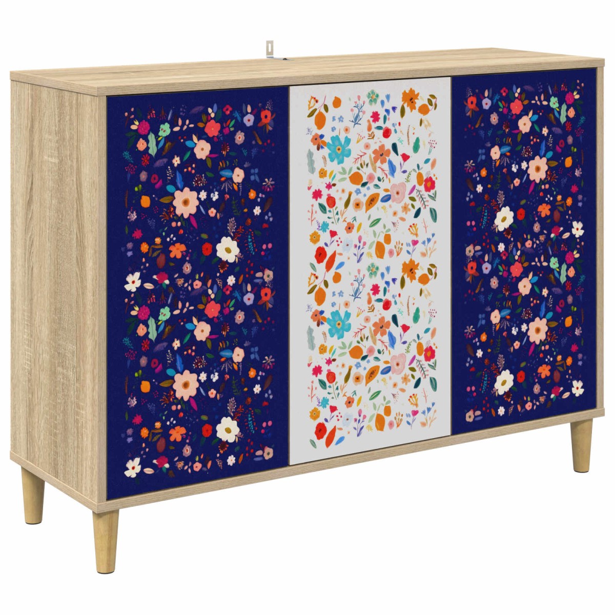 vidaXL Πλαϊνό γραφείο MAINZ Sonoma 102 x 33 x 75 εκ.