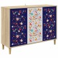 vidaXL Πλαϊνό γραφείο MAINZ Sonoma 102 x 33 x 75 εκ.