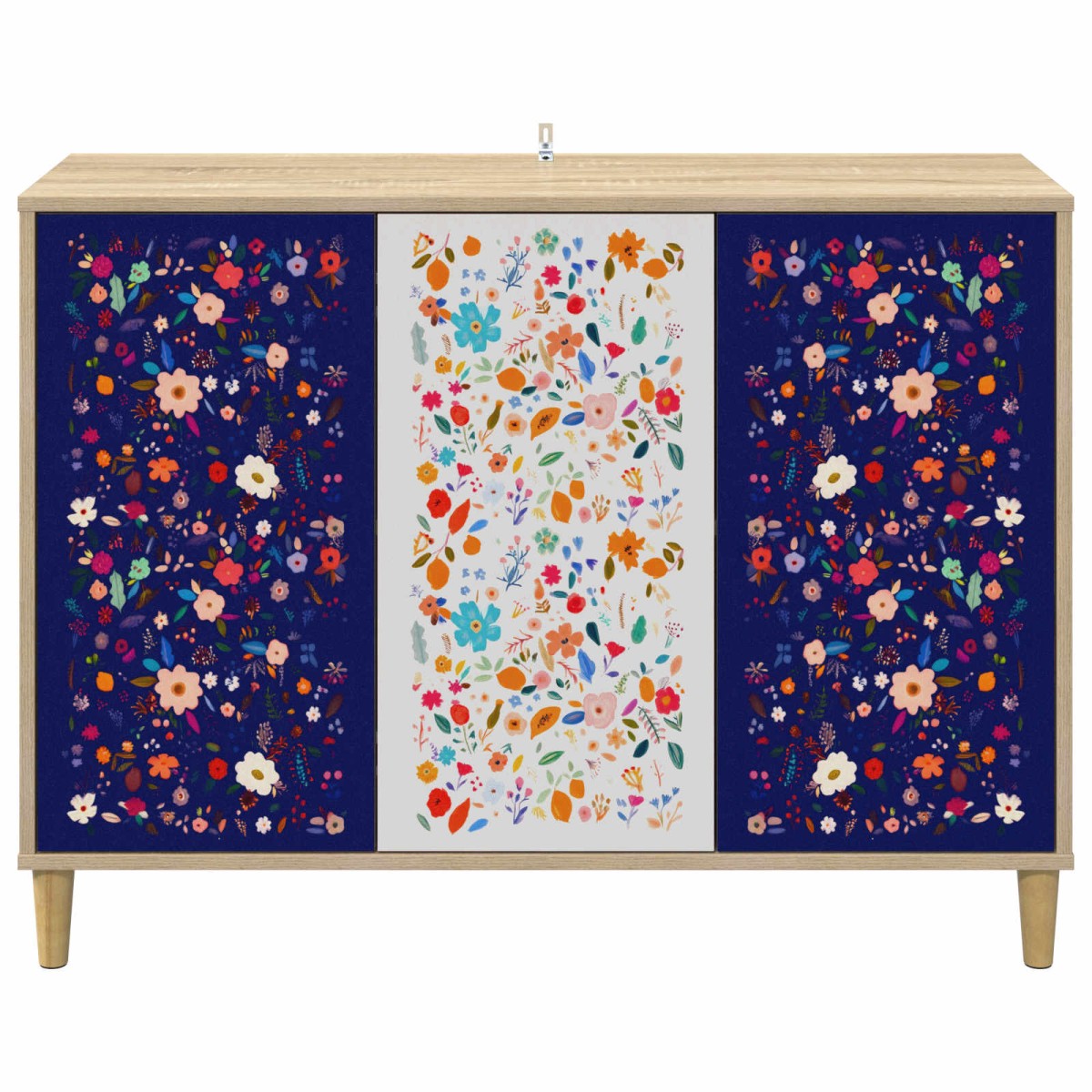vidaXL Πλαϊνό γραφείο MAINZ Sonoma 102 x 33 x 75 εκ.