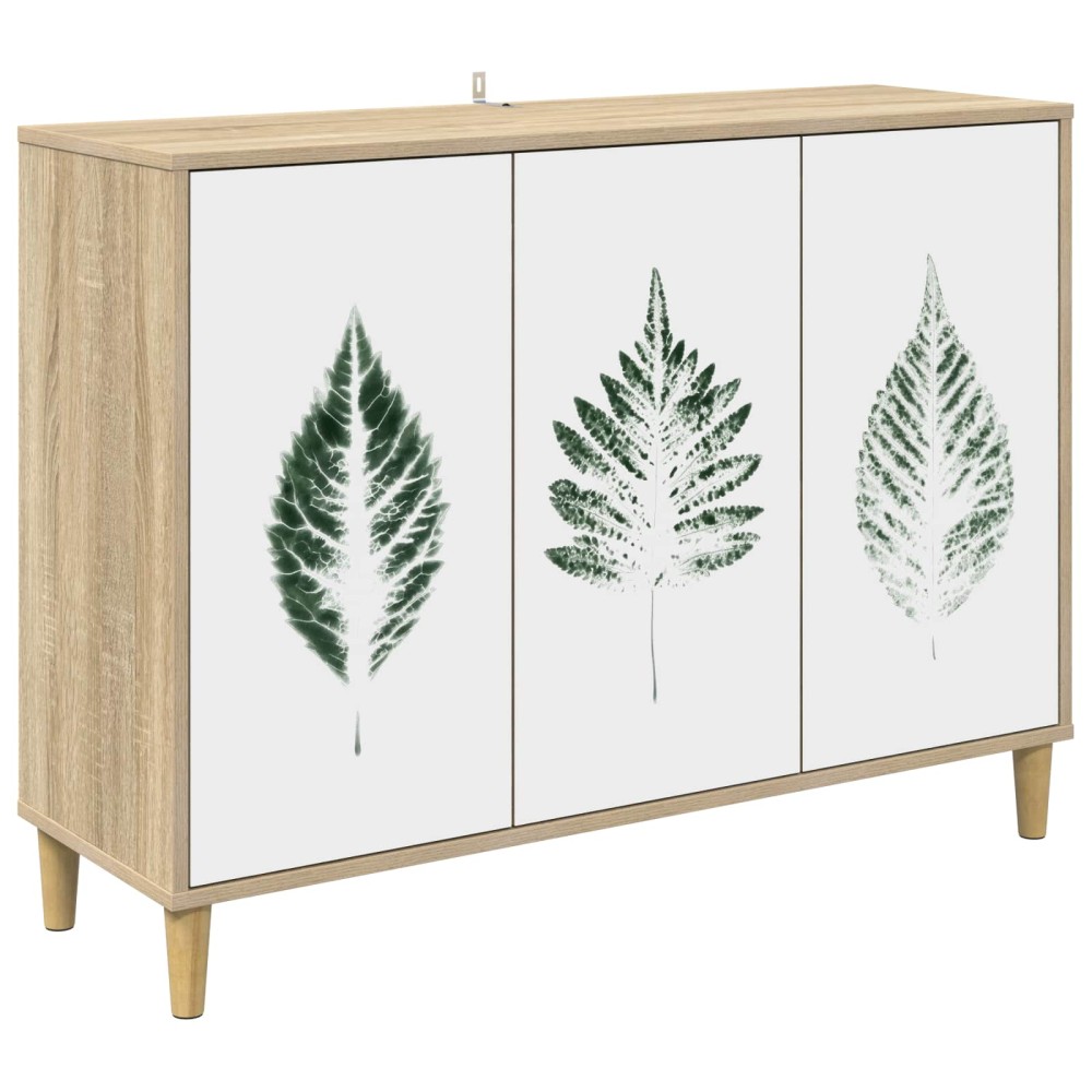 vidaXL Πλαϊνό γραφείο HANAU Sonoma 102 x 33 x 75 εκ.