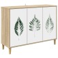 vidaXL Πλαϊνό γραφείο HANAU Sonoma 102 x 33 x 75 εκ.