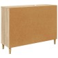 vidaXL Πλαϊνό γραφείο HANAU Sonoma 102 x 33 x 75 εκ.