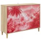 vidaXL Πλαϊνό γραφείο AACHEN Sonoma 102 x 33 x 75 εκ.