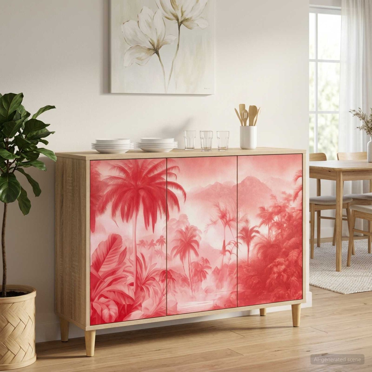 vidaXL Πλαϊνό γραφείο AACHEN Sonoma 102 x 33 x 75 εκ.